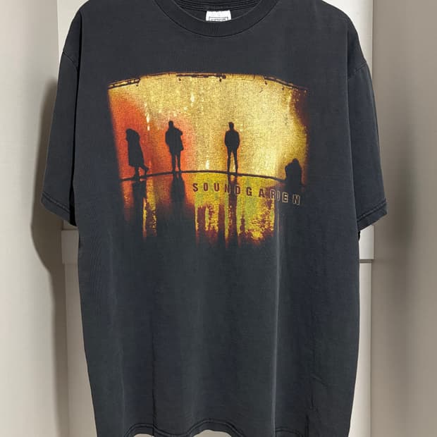 빈티지 90s Soundgarden 사운드가든 다운온더업사이드 티셔츠