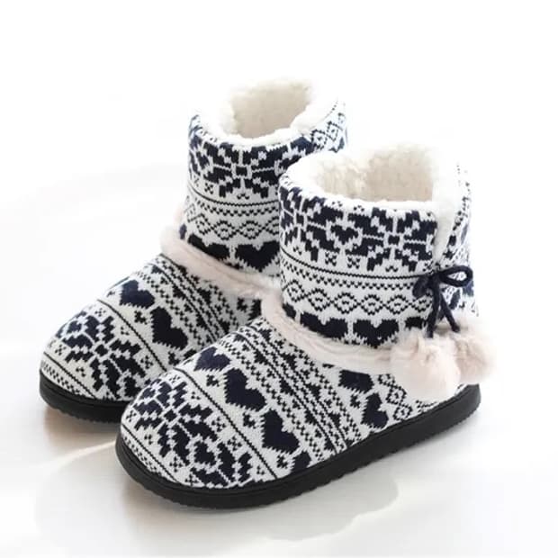 노르딕 폼폼 어그 부츠