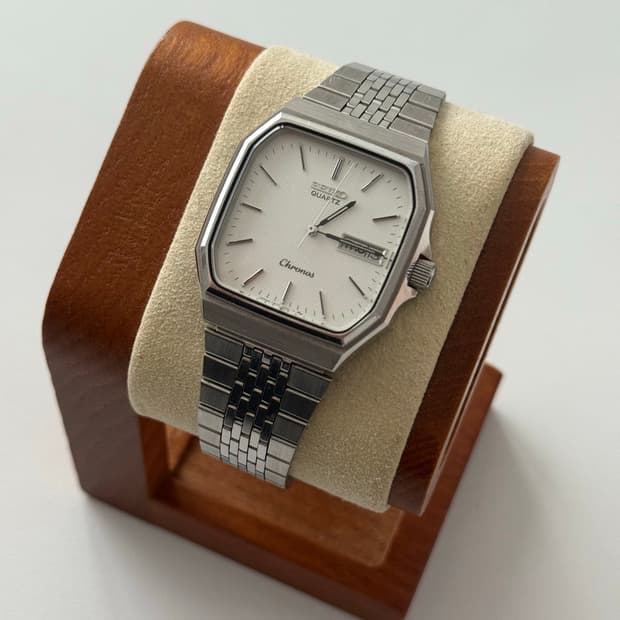 세이코 Seiko 쿼츠 크로노스 스퀘어 