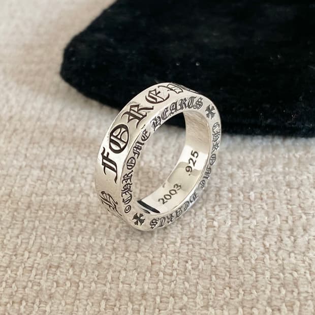 크롬하츠 포에버링 15호 실버 정품