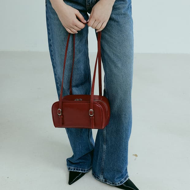 비비드 bbd 레드 숄더백