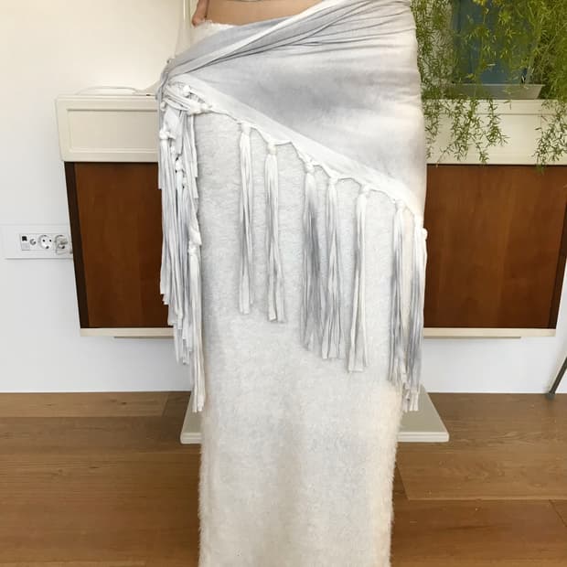  vintage tassel scarf