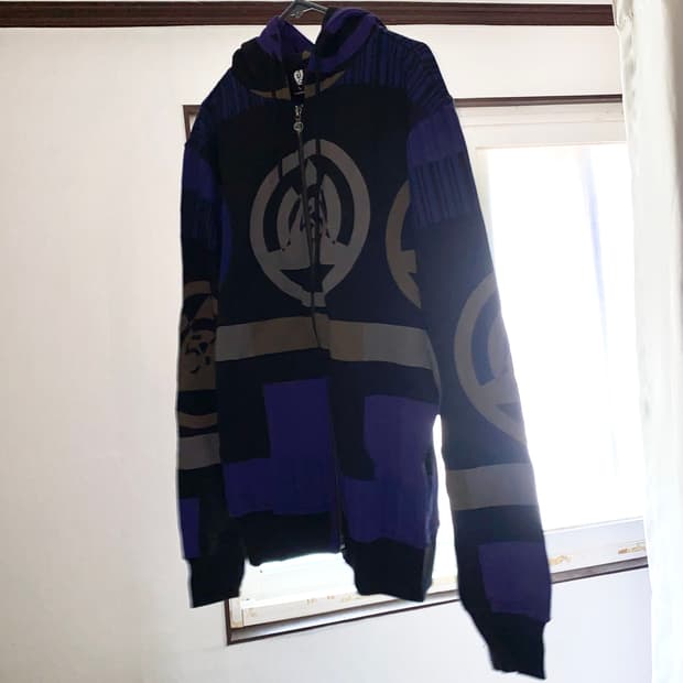 휴먼포텐셜 태버너클 집업 후디 블랙