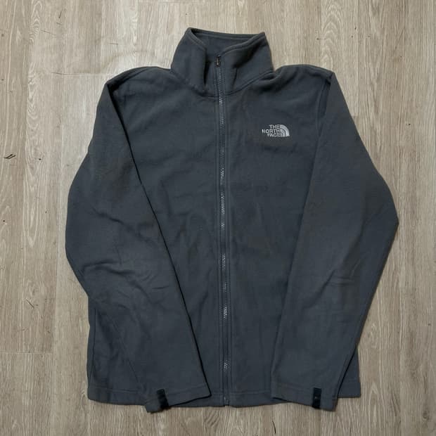 노스페이스 로고 플리스 후리스 자켓 S/90 