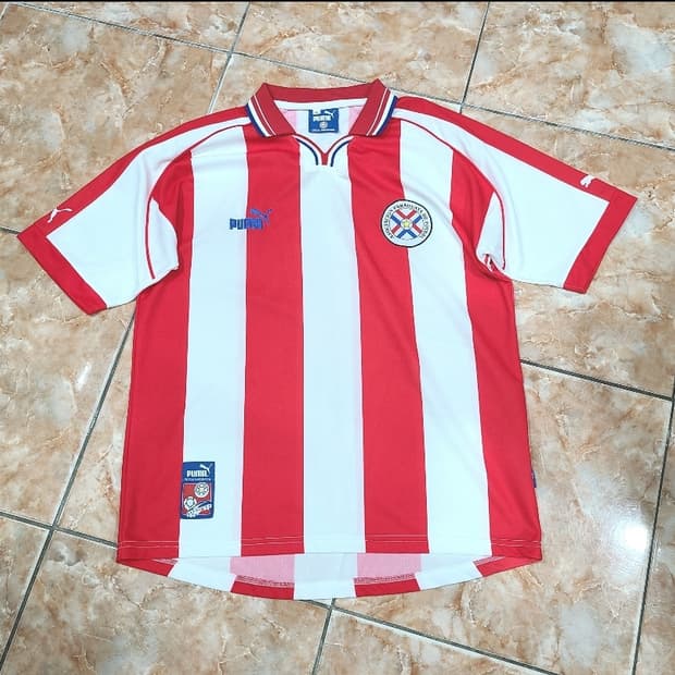 푸마 99 00 파라과이 올드레플 축구져지