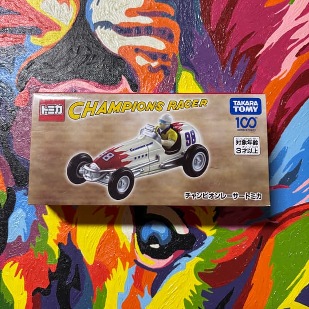 미개봉) 챔피언 레이서 토미카 다이캐스트 인테리어 소품