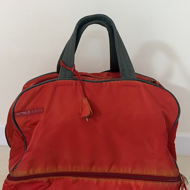 프라다 여행 가방 토트백 정품 