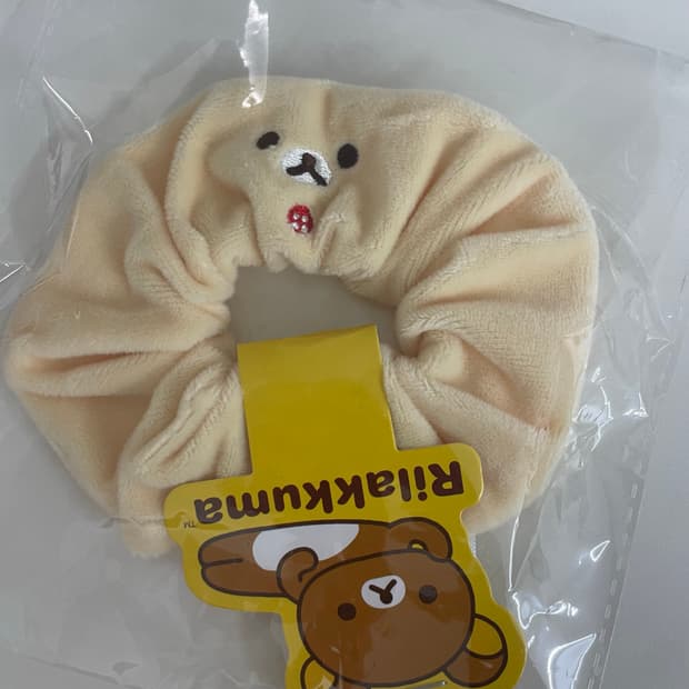 코리락쿠마 스크런치 곱창밴드