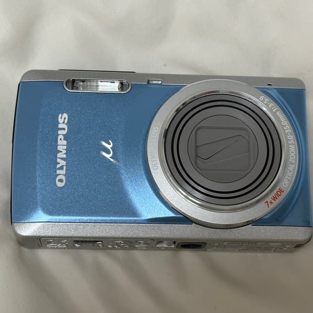 올림푸스 뮤 7040 블루(작례 있음)