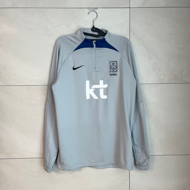 [XL/105] 나이키 대한민국 축구 코치지급용 하프집업 져지