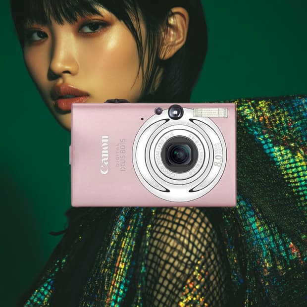 A급) 캐논 익서스 80 Pink CANON IXUS 80 빈티지 디카