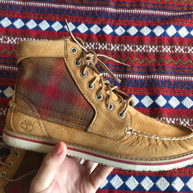 팀버랜드x펜들턴 부츠 265
