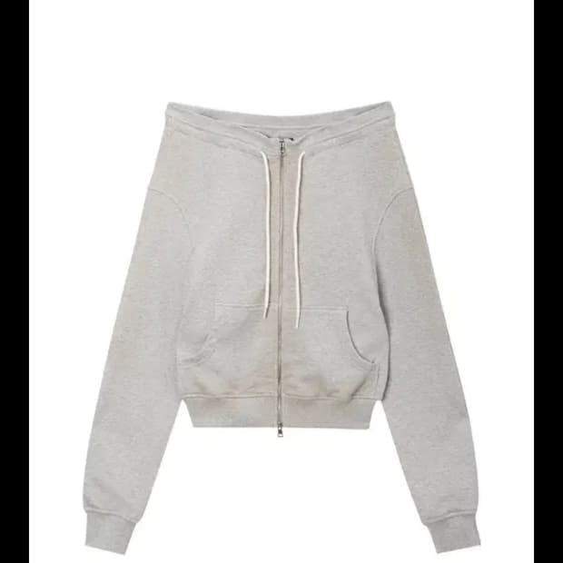 Lcdc spray washed zip-up 그레이