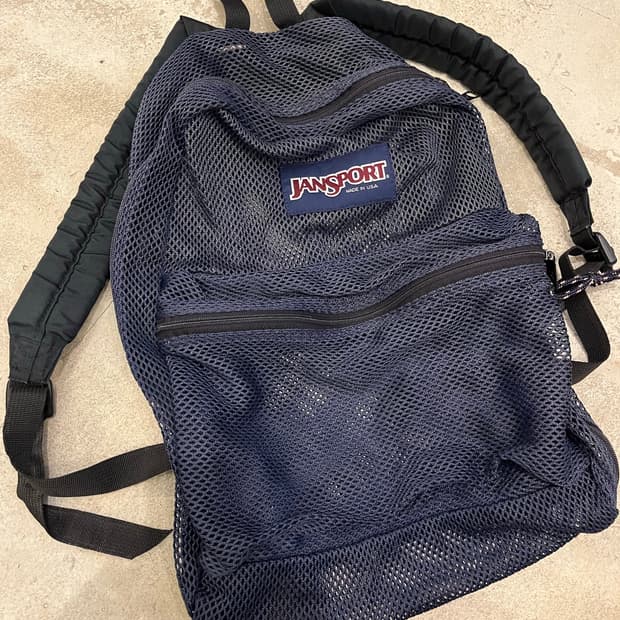 빈티지 90s 잔스포츠 메쉬백팩