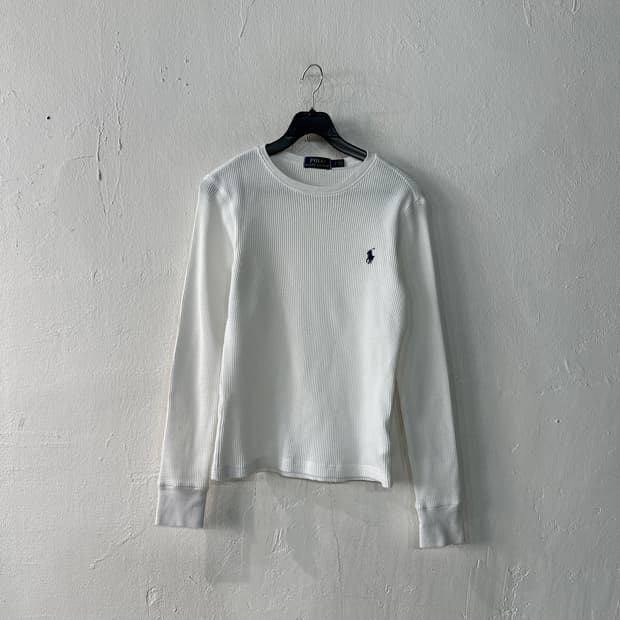 폴로랄프로렌 와플 긴팔 여성S