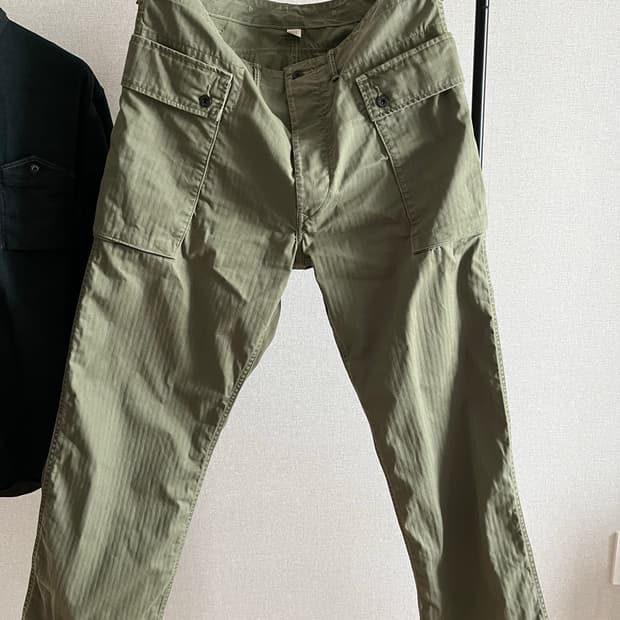 RRL 헤링본 필드 카고팬츠 38/32