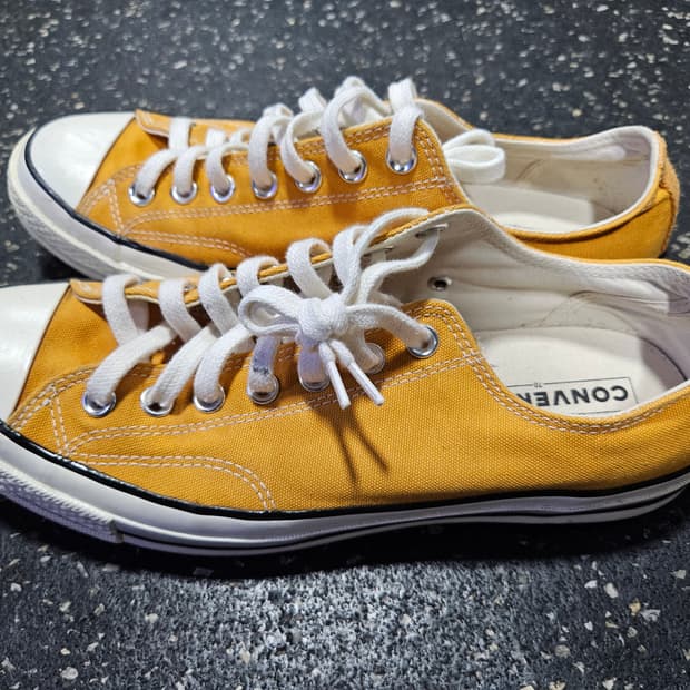 컨버스 척70 빈티지 캔버스 썬플라워 275mm