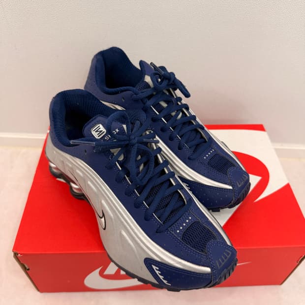 나이키샥스 네이비실버 240