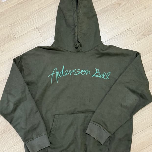 앤더슨벨 후드티 xl