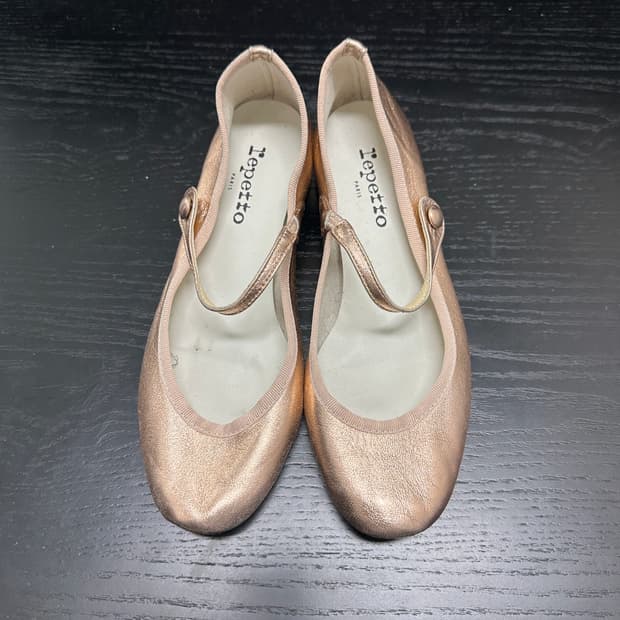 레페토 로즈 로즈골드 플랫 슈즈