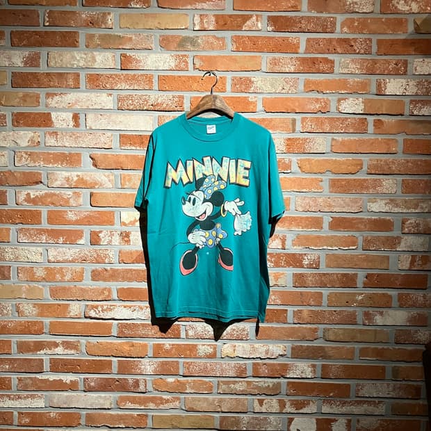 90s USA 빈티지 미키마우스 반팔 티셔츠