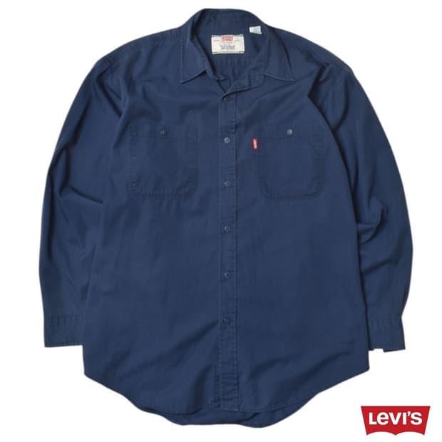 90S 리바이스 코튼 셔츠 남방 XL N1310