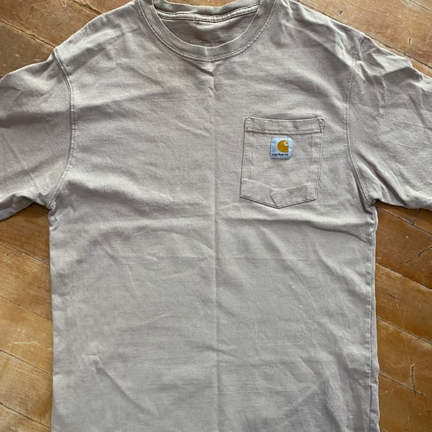 칼하트 반팔티 카키색 M (100)