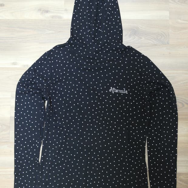 애프터누드 TINY STAR HOODIE 블랙
