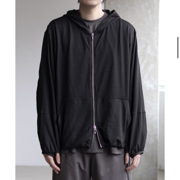 고낙 후드집업 gonak finger hole zip hoodie 