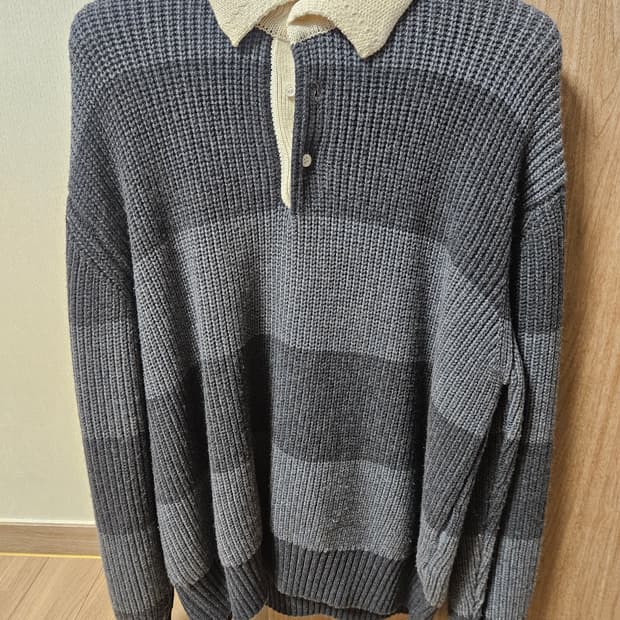 포커페이스 럭비스웨터