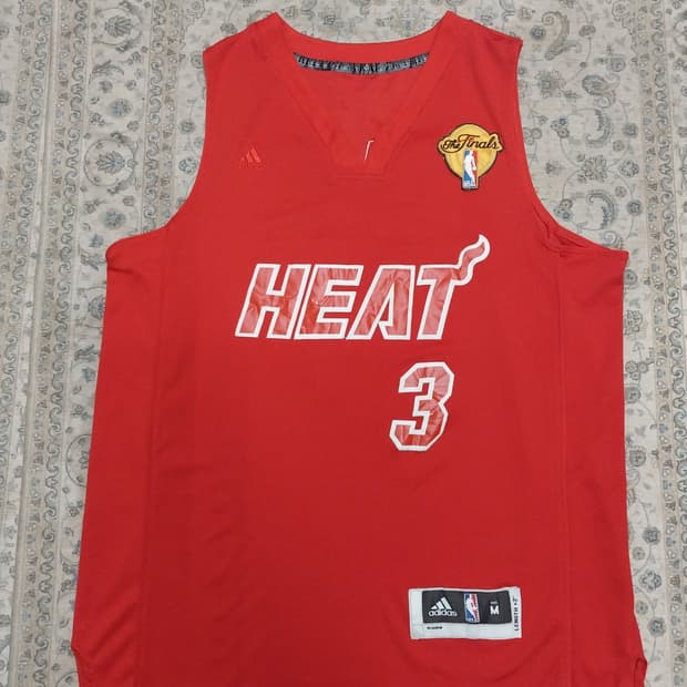 아디다스 NBA 마이애미 히트 드웨인 웨이드 져지 M