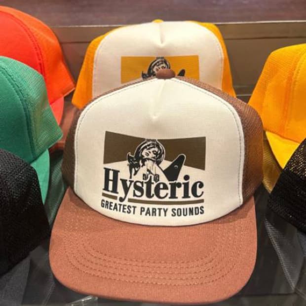 [2컬러/미개봉새상품]  히스테릭글래머 기타걸 모자 트러커