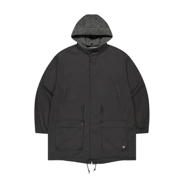 코이세이오 야상 차콜 워시드 밀리터리 재킷