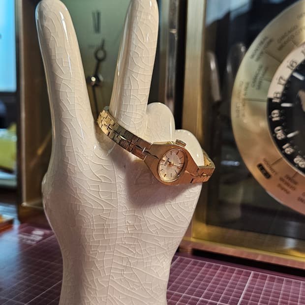 시티즌 여성용 수동 빈티지 시계