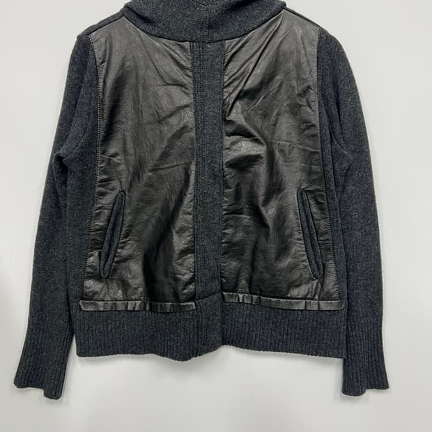 빈티지 검정 후드티  