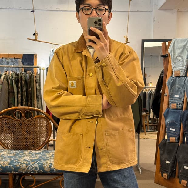 CARHARTT Brown Duck Chore Jacket