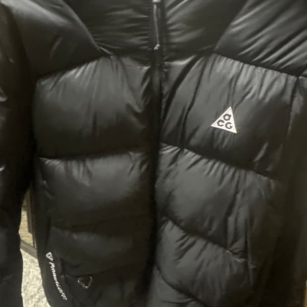 나이키 ACG 루나레이크 퍼퍼자켓 블랙 아시아