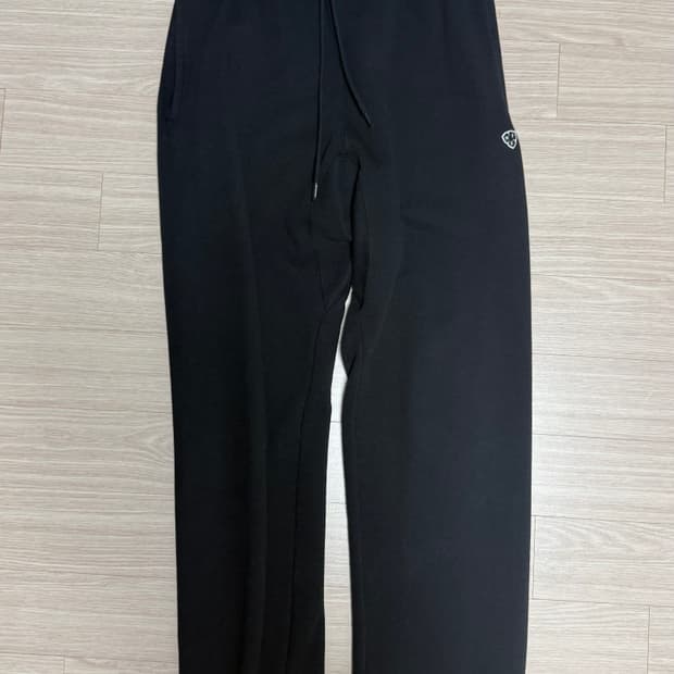 23fw 헤리티지플로스 리버스 스웻 팬츠 블랙 s사이즈