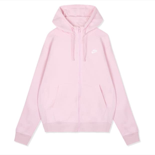 나이키 핑크 후드집업