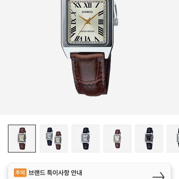 카시오 시계