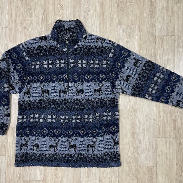 105) 90s 울리치 헤비 벌키후리스 아노락(미국제)RRL&LVC&폴로