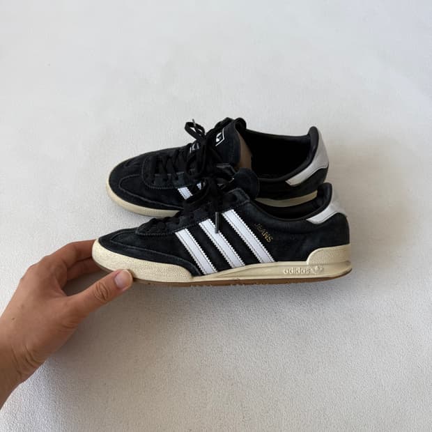 [235]아디다스(adidas) 'JEANS' 스웨이드 블랙 스니커즈