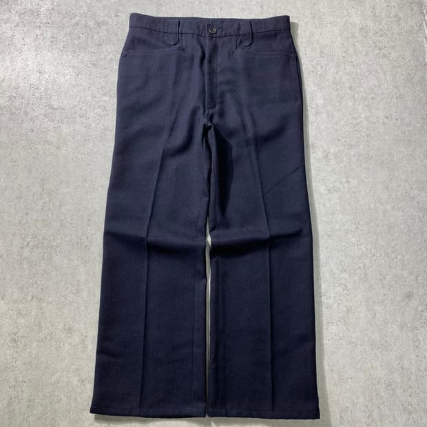 [32] 80s Levi's 리바이스 부츠컷 슬랙스 다크네이비