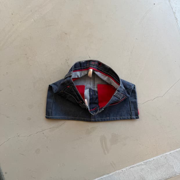 리바이스 엔지니어드 데님 스커트