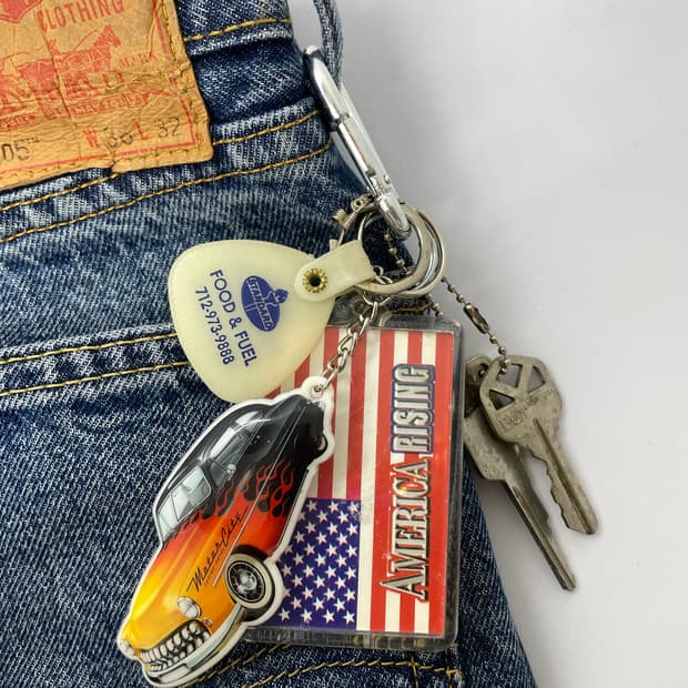 Vintage keyring