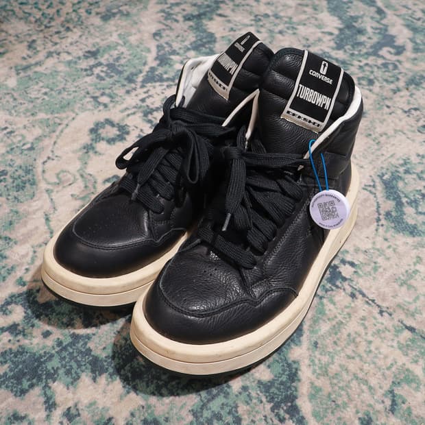 Converse x DRKSHDW 컨버스 다크쉐도우 터보웨폰 하이 블랙 