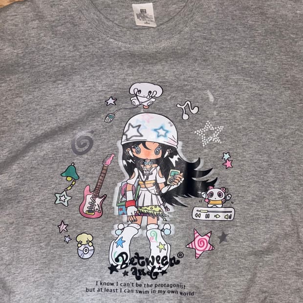 angel girl overfit T-shirt