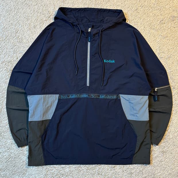 코닥 KODAK 씨너리 컬러블록 아노락 자켓