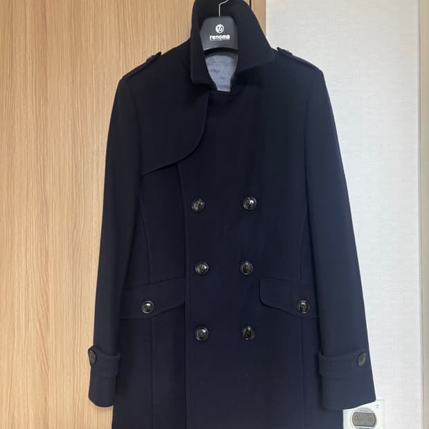 착샷o) 커스텀멜로우 캐시미어 블렌디드 피코트 