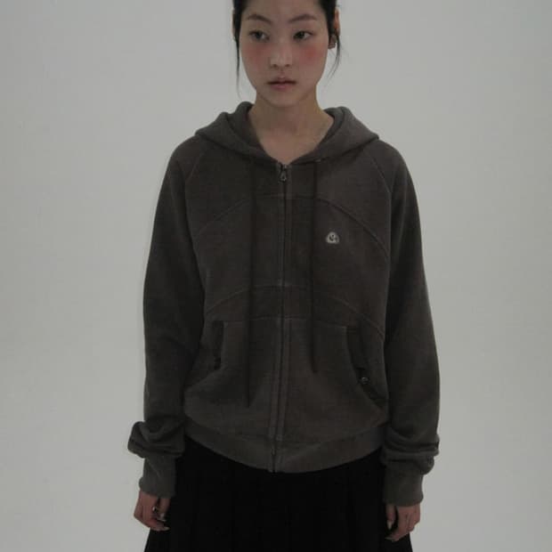 코이세이오 후드집업 와인